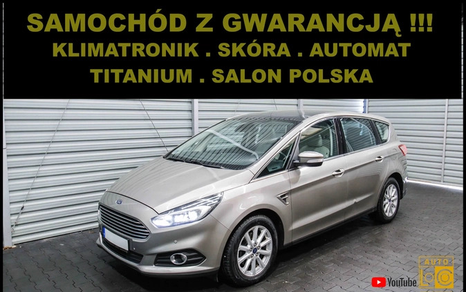 ford s-max Ford S-Max cena 58999 przebieg: 239000, rok produkcji 2017 z Kielce